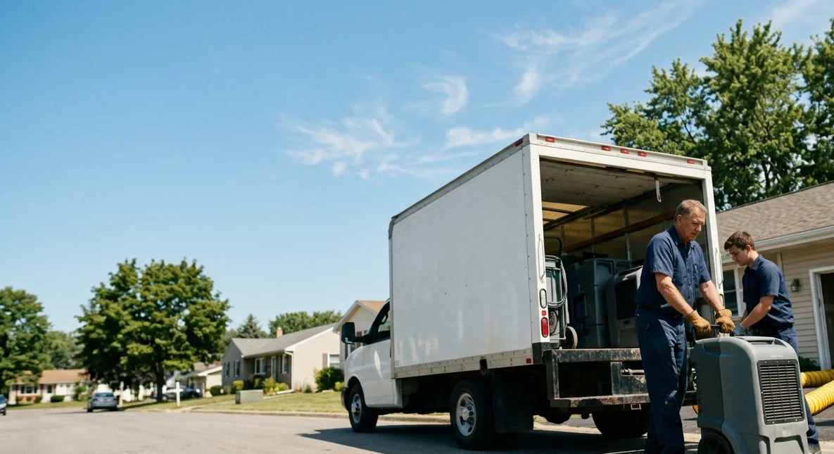 Water Damage Cleanup in Millstadt, IL near me